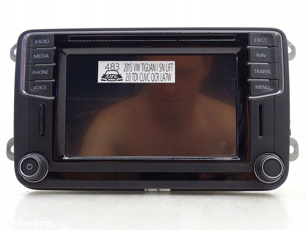 RADIO NAVI NAWIGACJA MMI DISCOVER MIB MEDIA VW TIGUAN I 5N LIFT 5C0035680C - 2