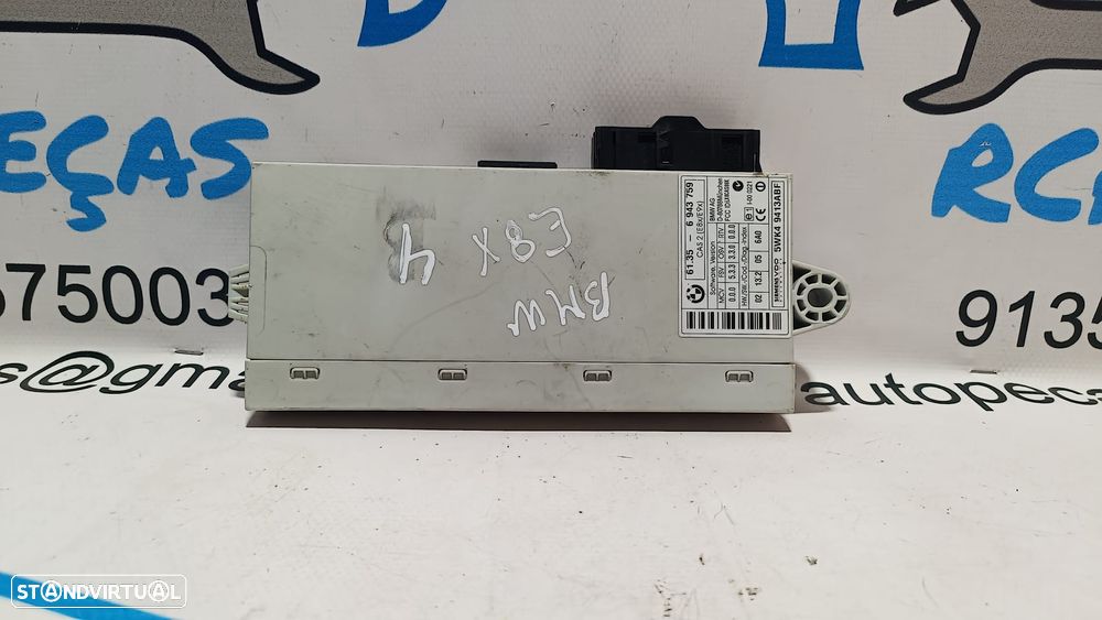 CENTRALINA MODULO CONFORT CAS2 CAS 2 BMW SERIE 1 E81 61356943759 6943759 5WK49413ABF 5WK4 9413ABF SIEMENS VDO E81 E82 E87 LCI E88 SERIE3 E90 E90 LCI E91 E91 LCI E92 E93 - 4