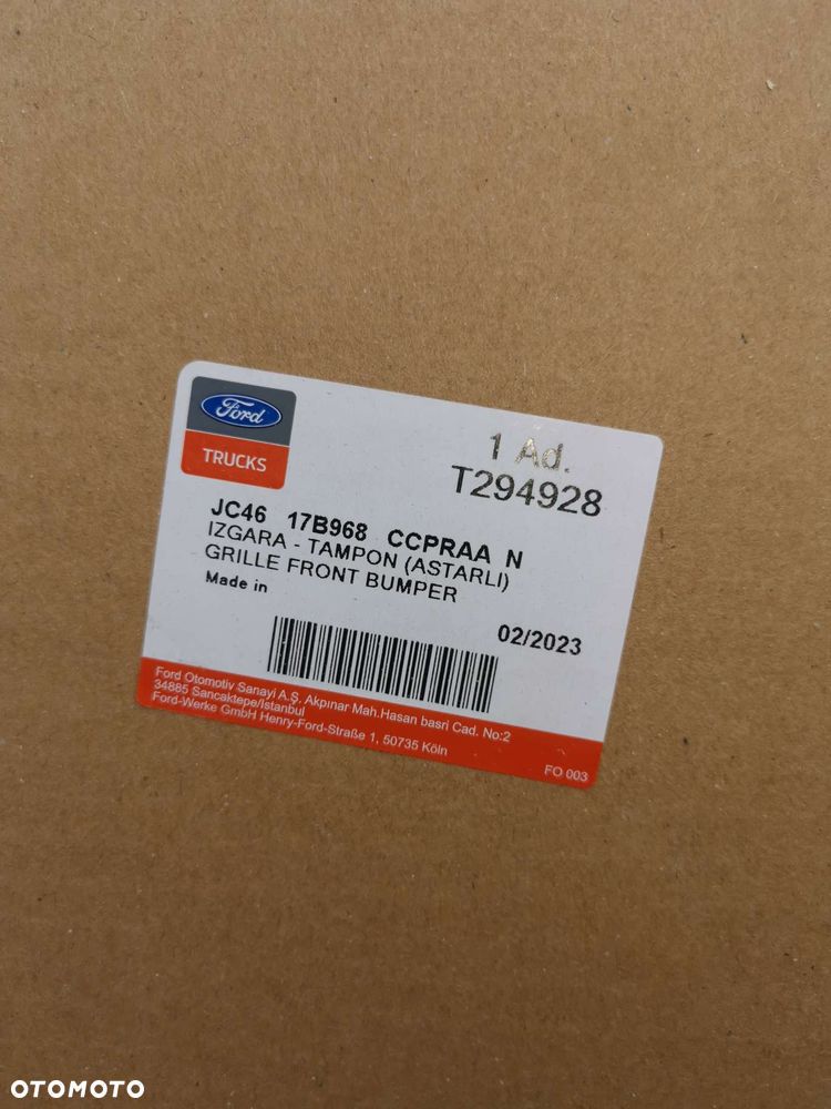Listwa dolna zderzaka przód Ford F-max T294928 - 7