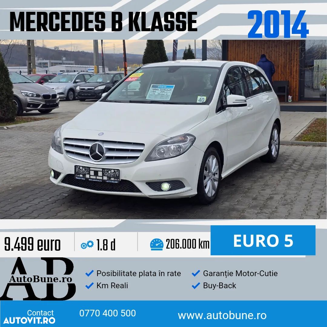 Mercedes-Benz B 180 CDI (BlueEFFICIENCY) 7G-DCT - 1