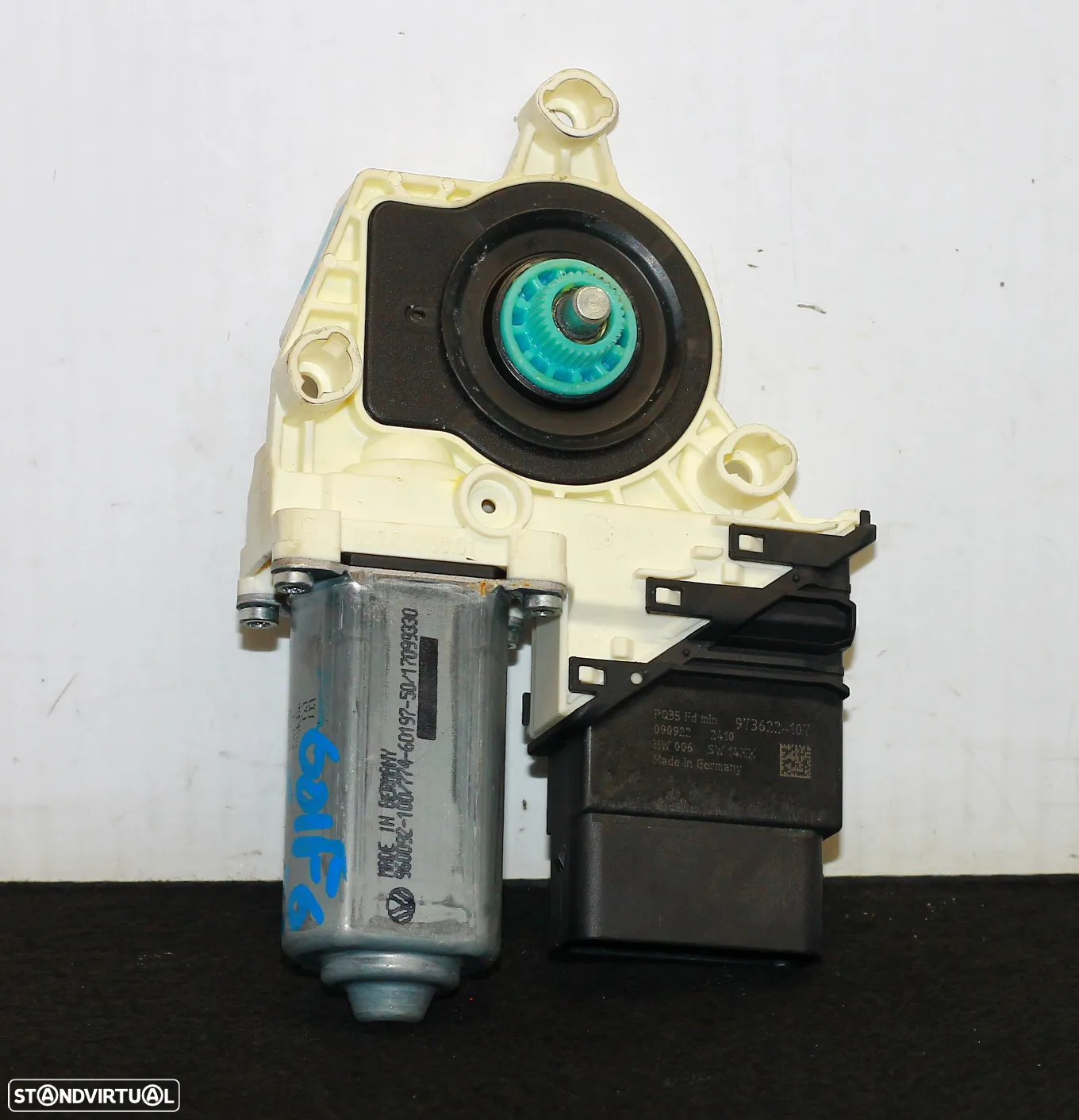 MOTOR ELEVATÓRIO DO VIDRO TRASEIRO DIREITO VW GOLF VI SW - 3