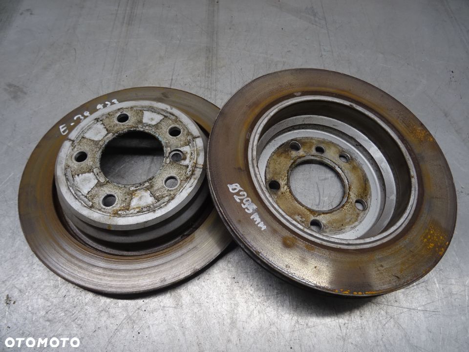 BMW E39 95-00 KOMBI 2.5B TARCZE HAMULCOWE TYŁ 298MM - 1
