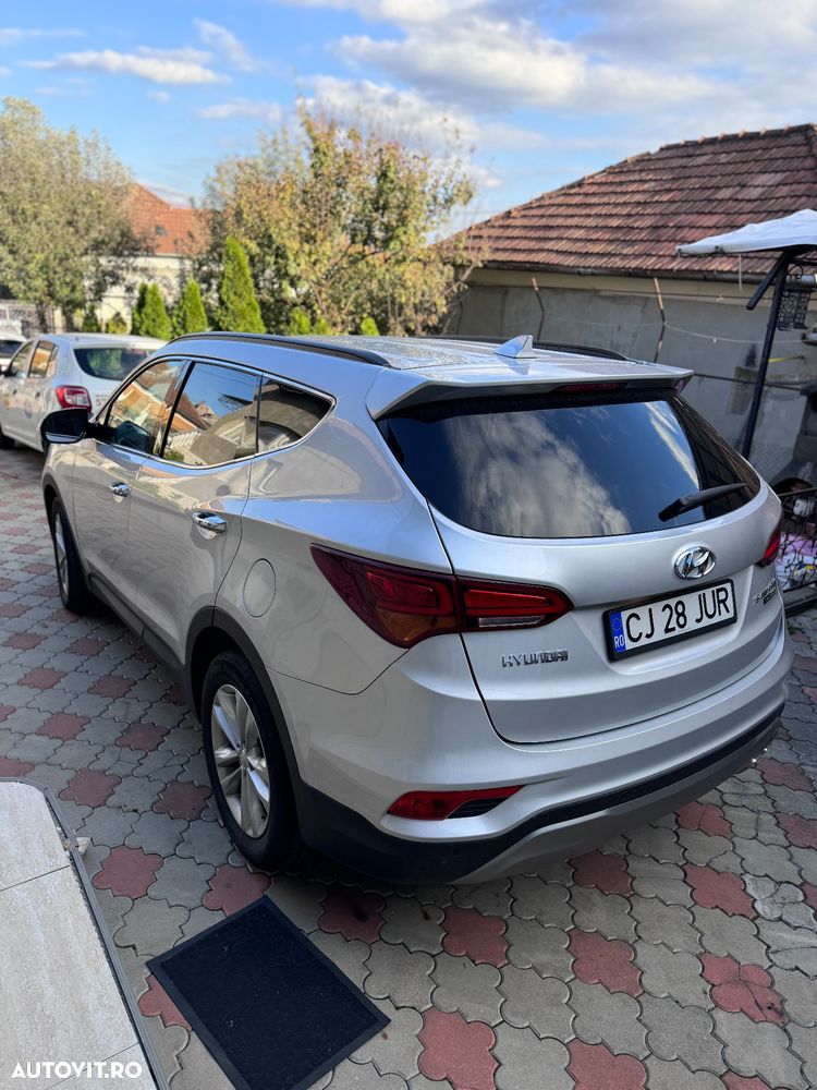 Hyundai Santa Fe blue 2.0 CRDI 4WD Premium - 5