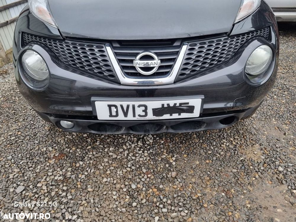 Bara fata Nissan Juke 2010 - 2014 Black Metalizat Z11 (1434) model fara spalatoare far - 1