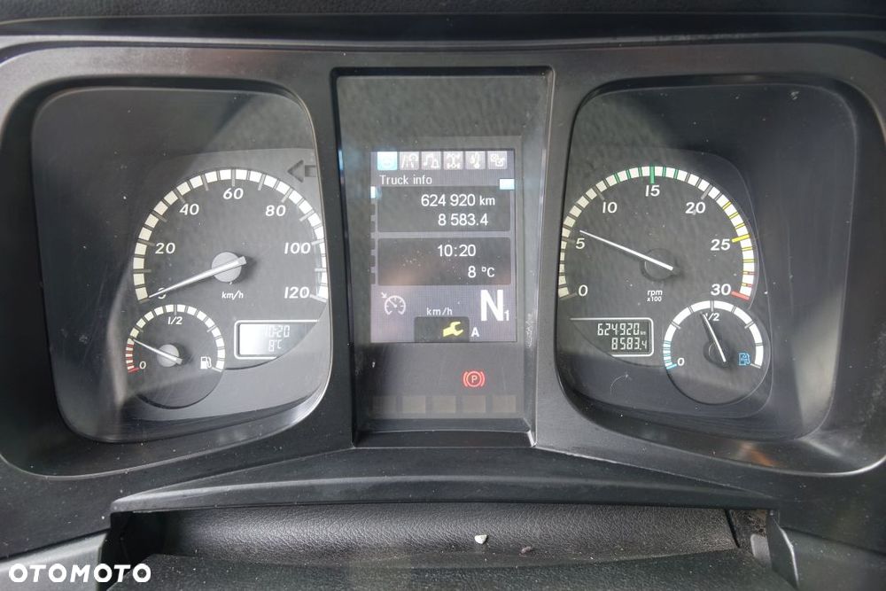 Mercedes-Benz ANTOS / 320 KM / 6x2 / FURGON / KONTENER / AUTOMAT / EURO 6 / OŚ PODNOSZONA - SKRĘTNA /  WINDA ZAŁADUNKOWA / - 33