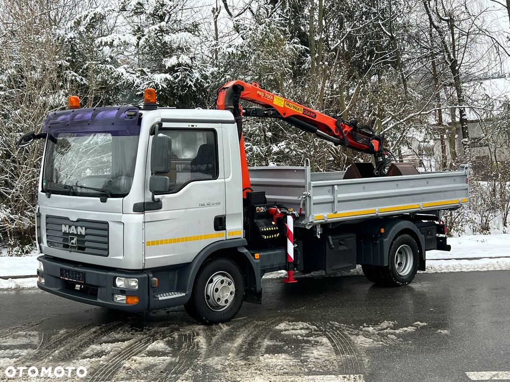 MAN MAN TGL 12-240 Kiper Wywrotka 4x2 Kran PALFINGER PK 12500 BARDZO DOBRY STAN - 13