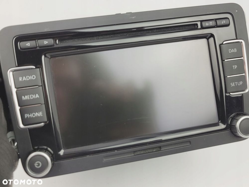 VW PASSAT B6 B7 GOLF V VI TOURAN RADIO DOTYKOWE 3C8035195H DAB Z KODEM - 7