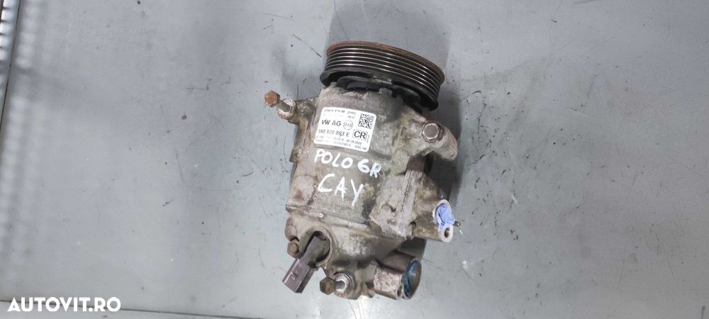 Compresor clima volkswagen vw polo 6R 1.6 CAY cod 5N0820803E - 2