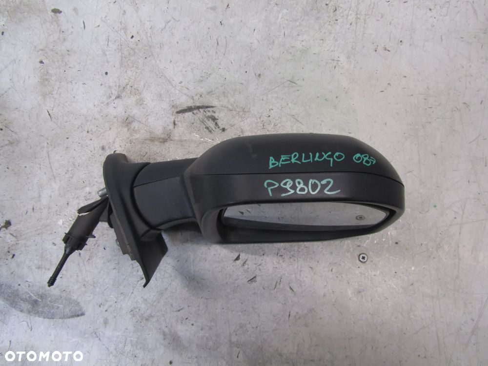 citroen berlingo-partner 08->1.6 hdi lusterko prawy przód uk - 2