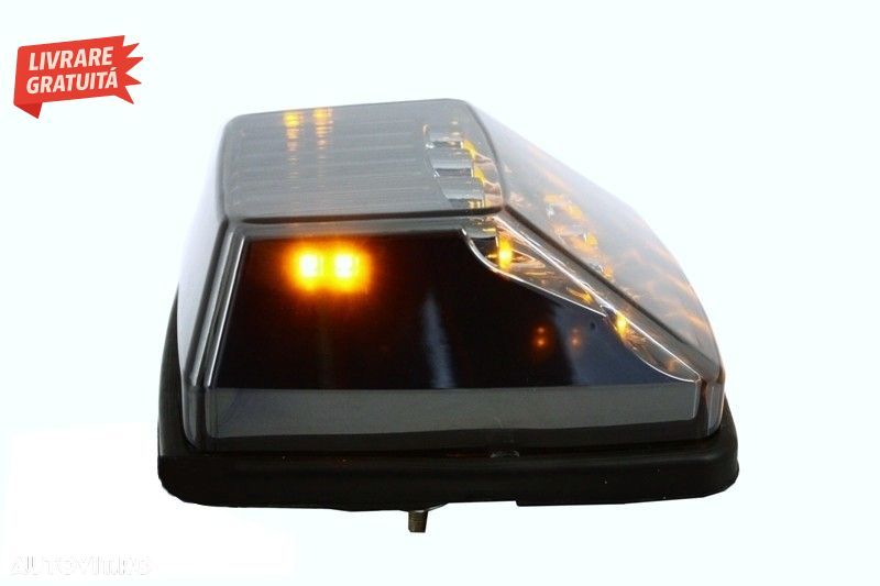 Bandouri Laterale cu Stickere Laterale Negru Mat si Lampi Semnalizare Mercedes G-C- livrare gratuita - 12