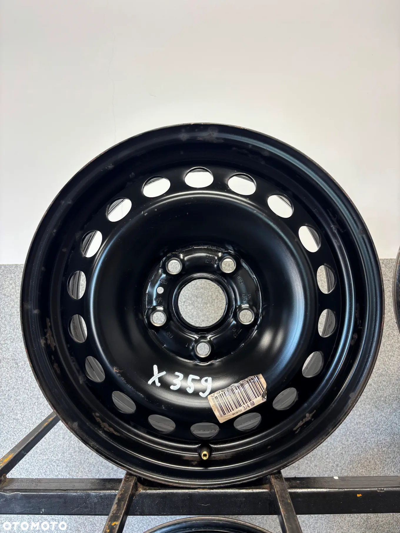 4 FELGI STAL. VW GOLF 5 , 6 , TOURAN , CADDY , SEAT LEON 2 , SKODA OCTAVIA 2  15'' 6J  ET47 - 2
