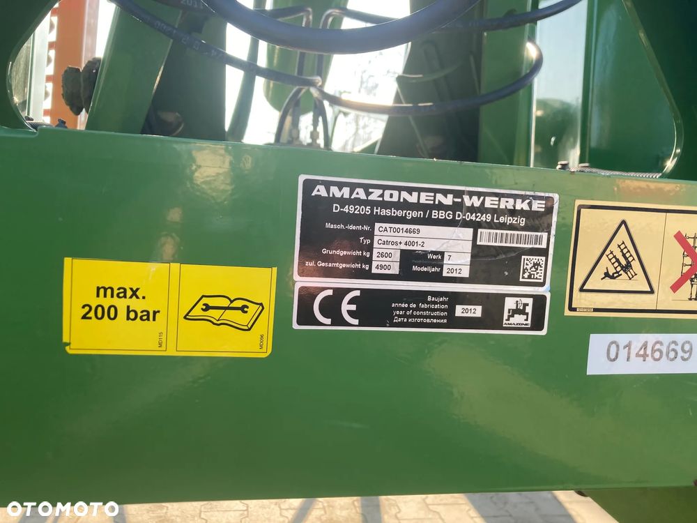 Amazone Catros+ 4001-2 - 5