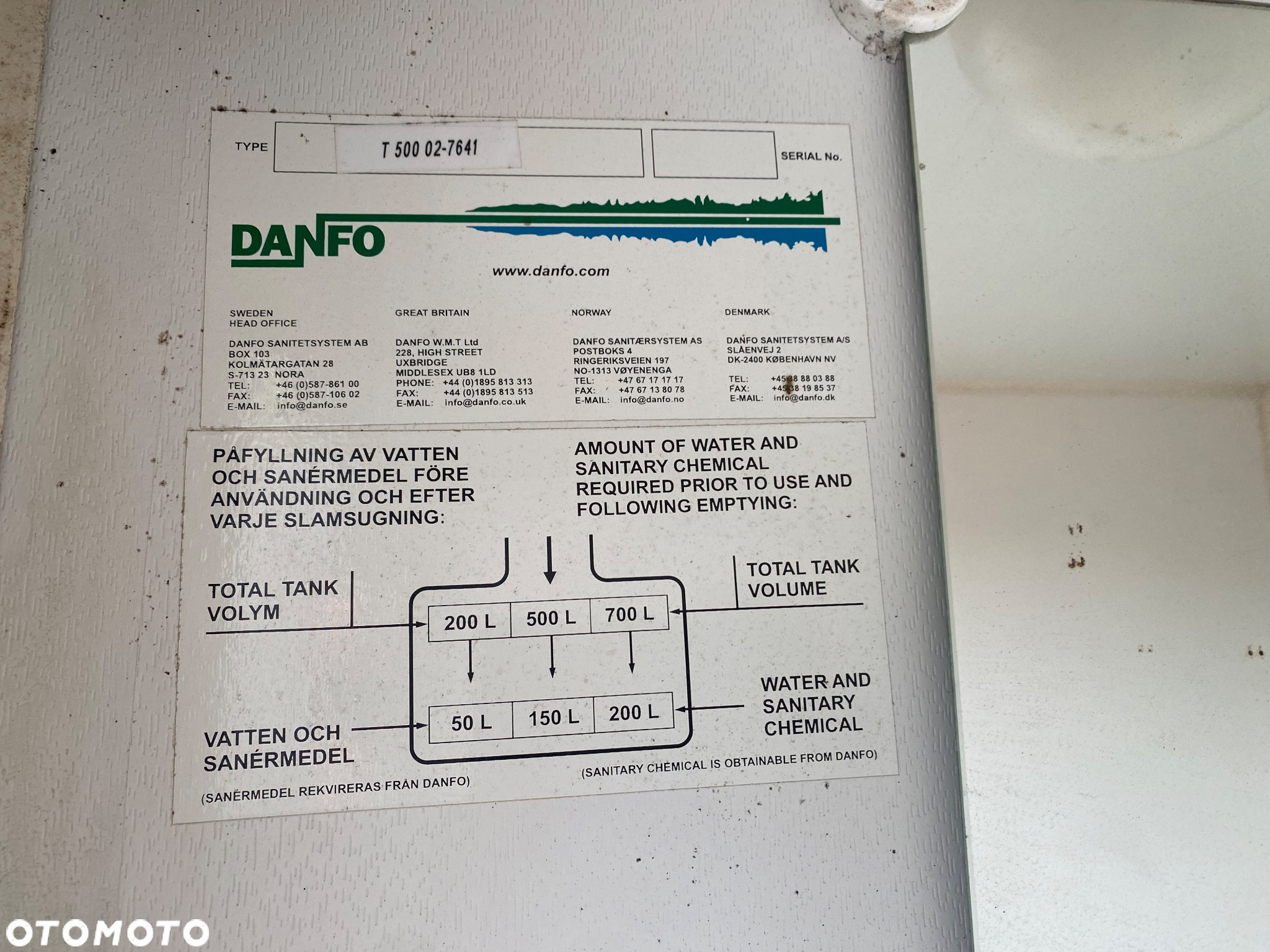 Kontener sanitarny  Toaleta WC DANFO - 10