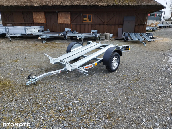 Neptun Przyczepa Moto 2 pod 2 motocykle mocna uchylna