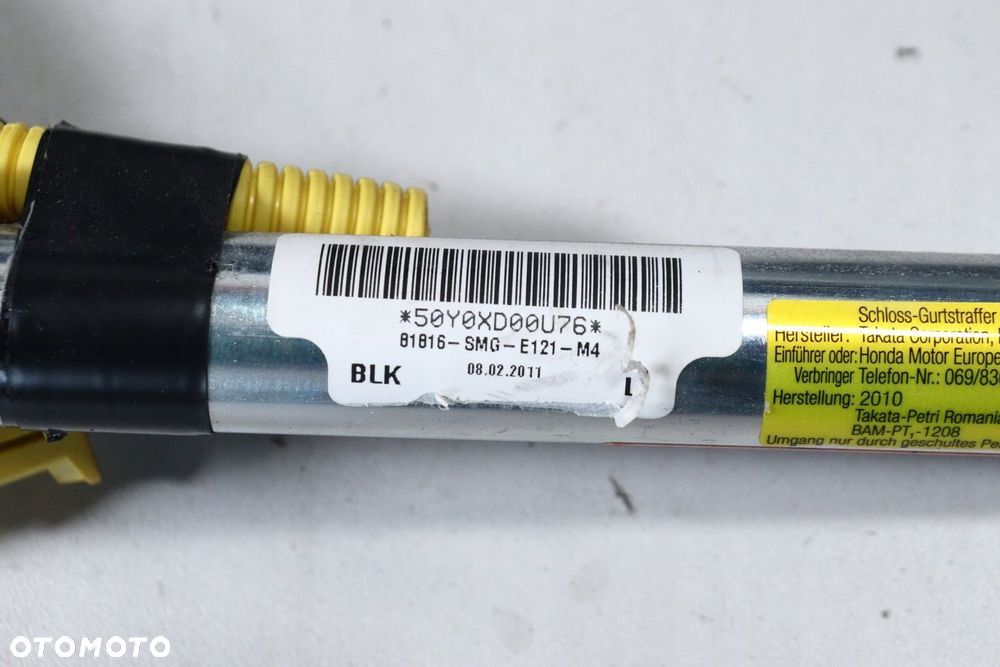 Deska Konsola Honda Civic VIII UFO Airbag Pasy 06-11 ORYGINAŁ DEMONTAŻ - 8