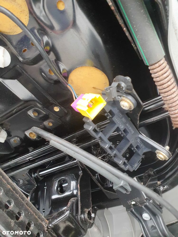 Fotele Fotel Kanapa Welur Jasne Siwe Podlokietnik VW Golf IV 4 3 drzwi komplet - 28