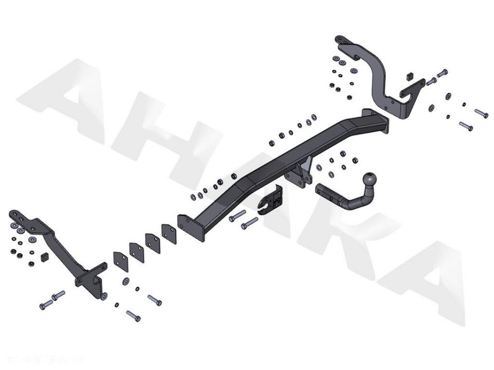Hak Holowniczy Odkręcany Do Citroen C4 Grand Picasso 2006-2013 - 3