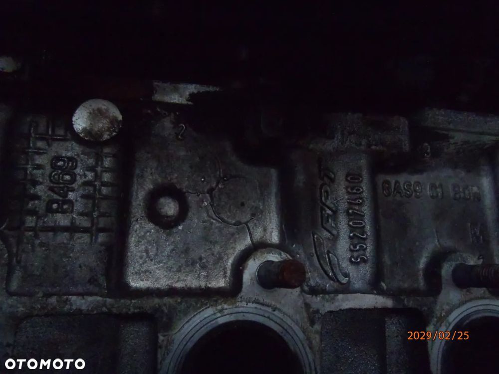 silnik głowica fiat doblo punto bravo II croma marea stilo alfa 147 156 vectra astra zafira 1.9 8v - 10