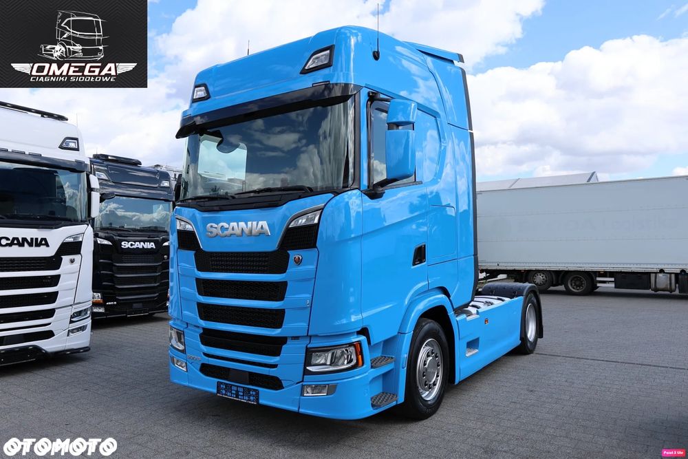 Scania S 500 / 500S / Klima Post / Skóry / TV / Full LED / - 1