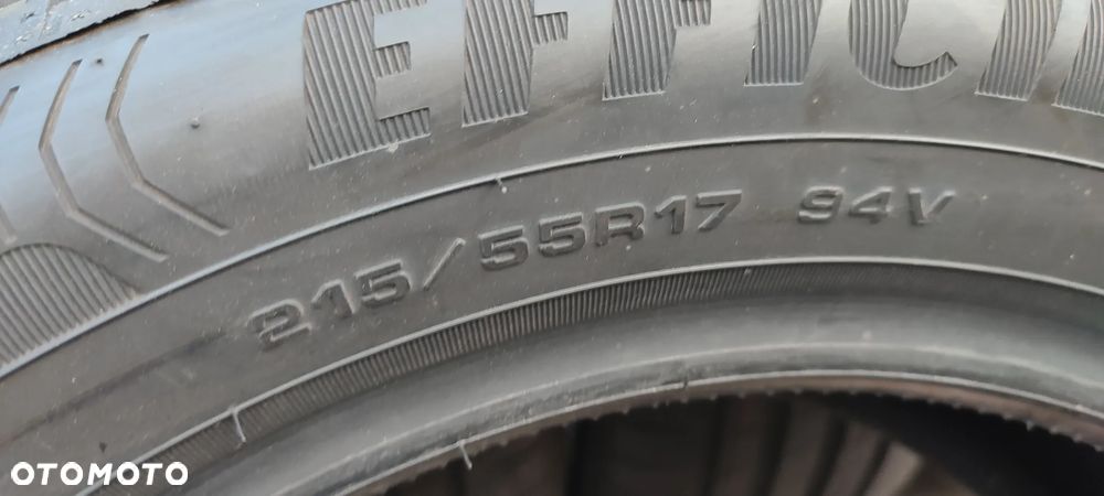 Opony Letnie GoodYear Efficient Grip 215/55/17 94V 2022 rok 4x7,5mm Demo Idealne !! Komplet Starogard Gdański - 14