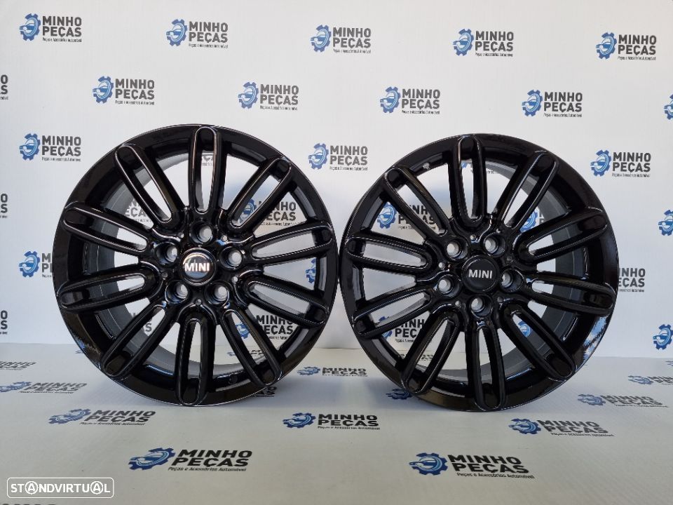 Jantes Mini Tentacle Spoke 500 em 17" (5x112) Preto Brilho - 1