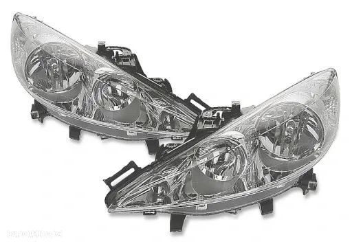 Reflektor Lampa Przednia PEUGEOT 207 2006-2013 Nowa