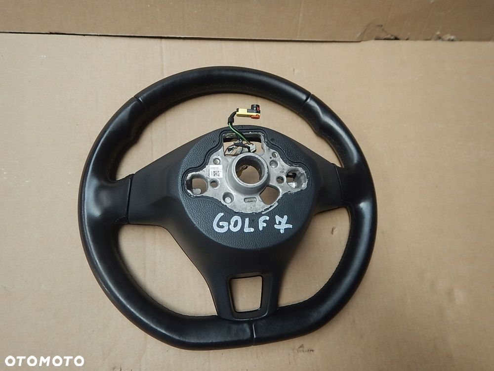 kierownica skórzana multifunkcyjna vw golf vii passat b8 - 14