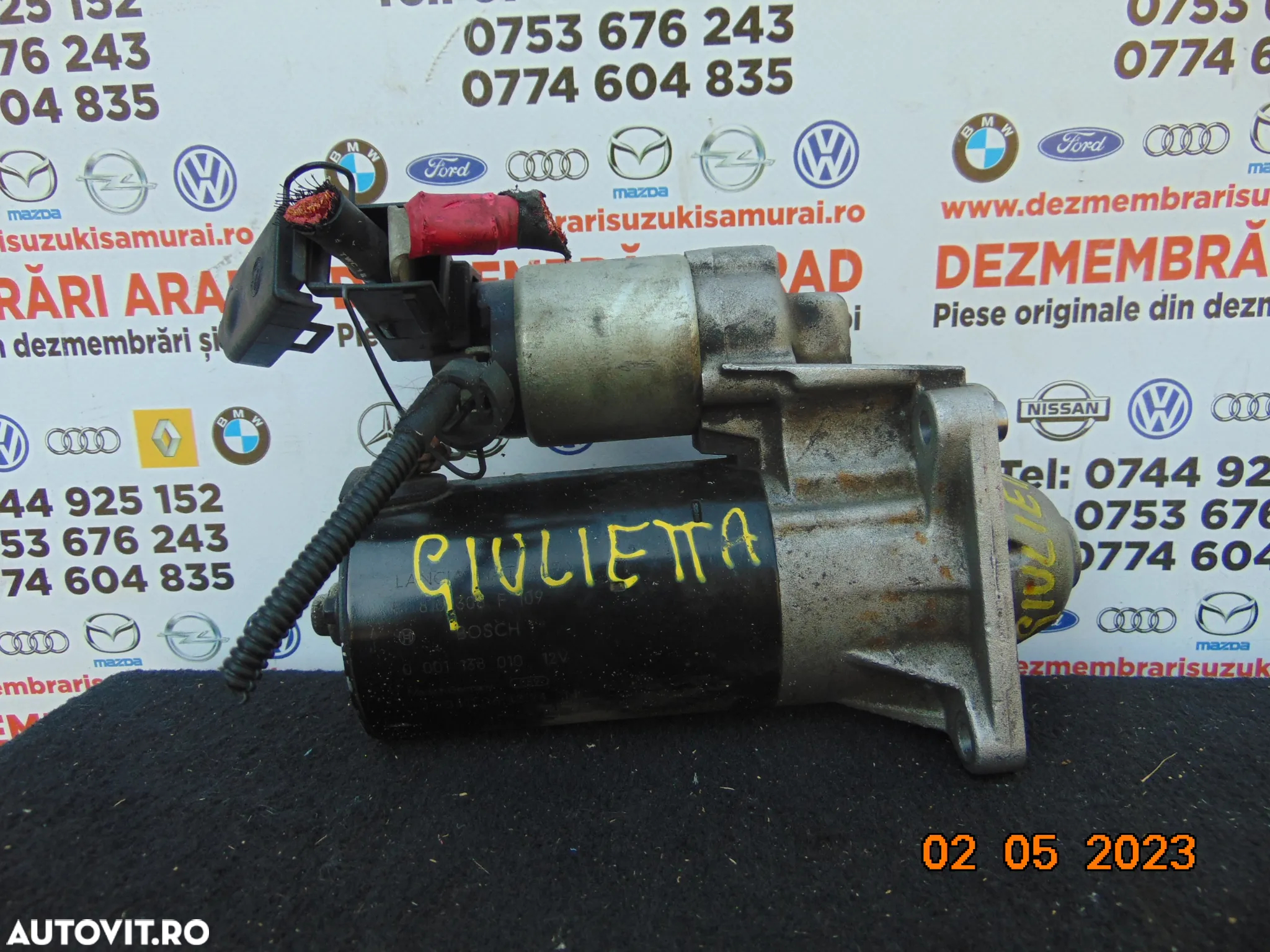 Electromotor Fiat 1.6 diesel doblo giulietta 1.6 Tipo idea bravo alfa romeo jeep renegade opel 1.6 - 2