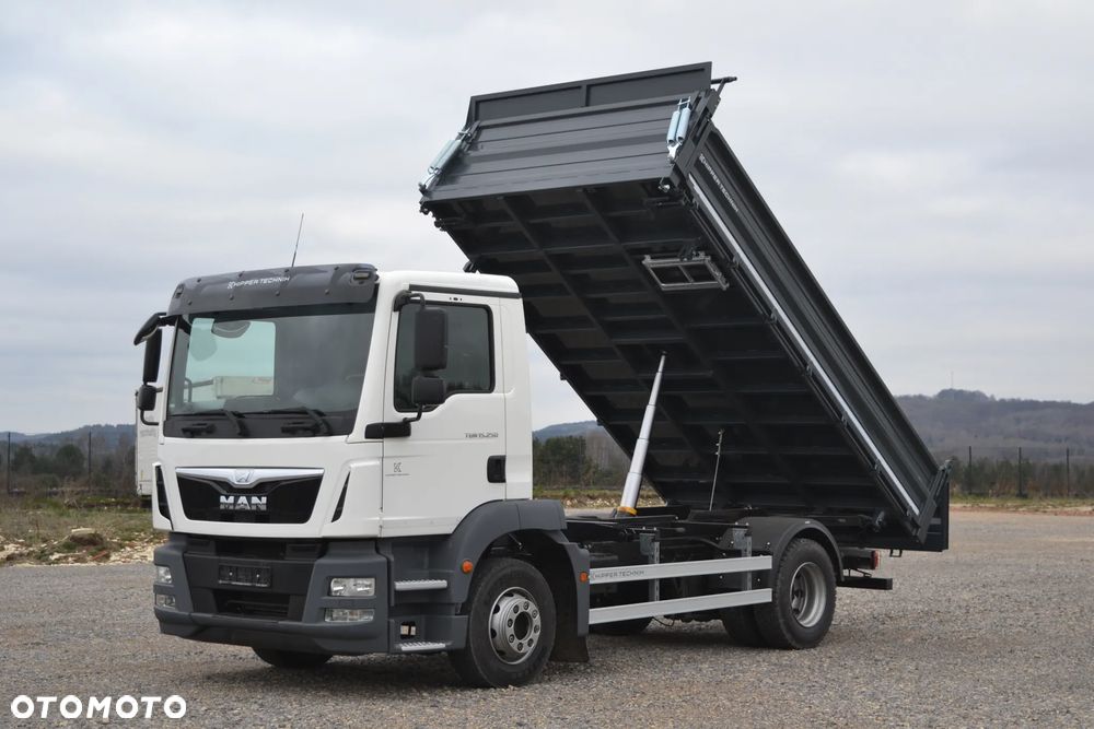 MAN TGM 15.250 15.290 Nowy 3-stronny WYWROT Kiper Wywrotka Blokada Mostu Klima Ładowność: 8885 kg - 5