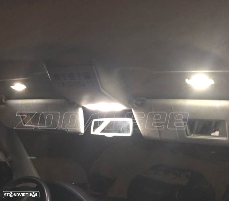 KIT COMPLETO 17 LAMPADAS LED INTERIOR PARA VOLKSWAGEN VW MULTIVAN MK6 T6 16- - 3