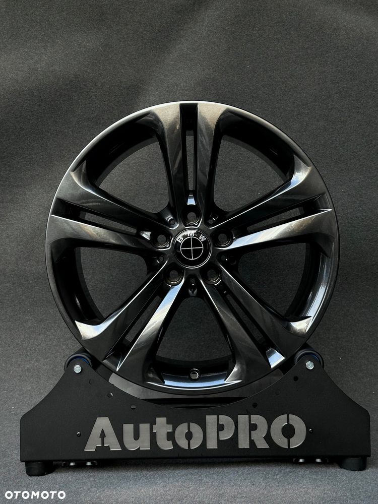 Oryginalne felgi BMW 19 5x120 3 F30 F32 F36 alufelgi Styling 8j ET36 8.5j ET47 F10 Z3 Z4 E46 X1 X3 E83 E90 F34 GT F01 F12 F20 F22 E87 E81 JR ciemny grafit dwie szerokości Radom oryginał black chrome - 6