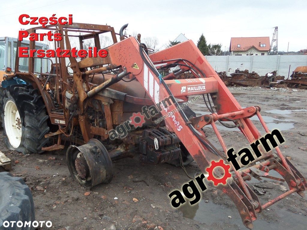 New Holland TL80 części, skrzynia biegów, silnik - 1