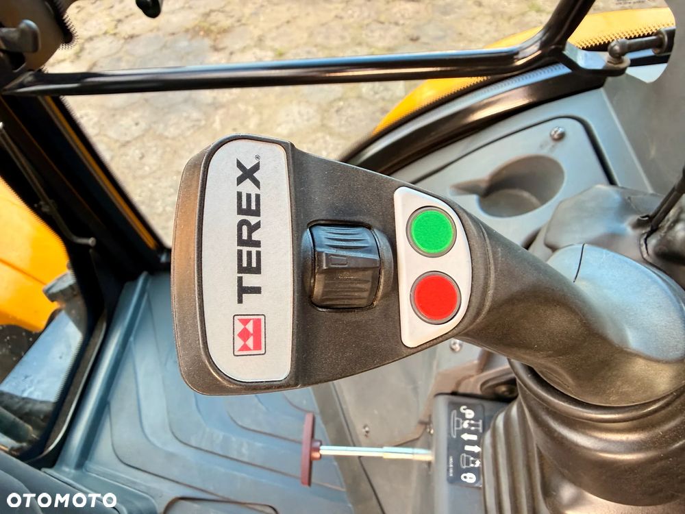 Terex koparko - ładowarka MECALAC TLB980, równe skrętne koła, jak NOWA - 14