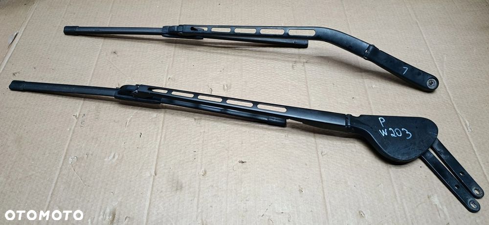 W203 ramie wycieraczki przód przednie lewe prawe komplet EU C klasa Mercedes - 1