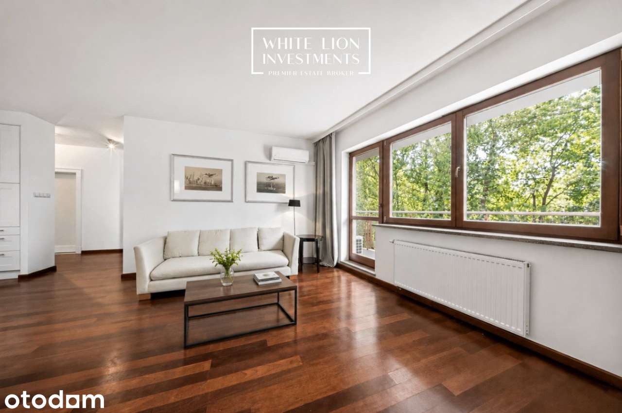 Cichy apartament z widokiem na zieleń | 84 m² | Mokotów