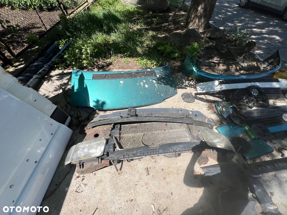 Pas przedni maska zderzak chłodnice chłodnica vw t4 - 2