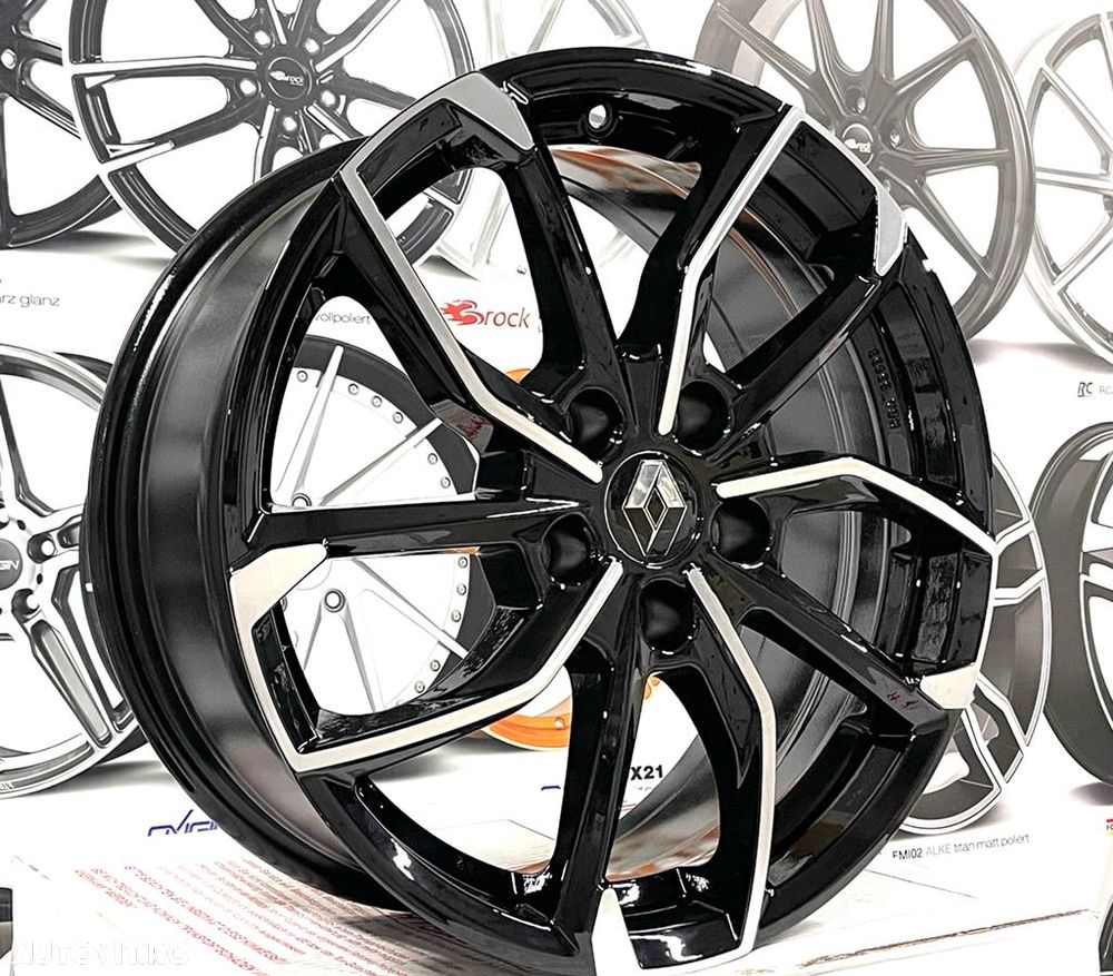 Jante Renault Arkana, Captur new, Espace, Megane, Laguna, Kadjar, Koleos, Scenic, Talisman, noi, 18 inch - 1