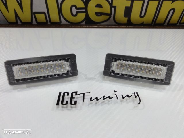 Suporte de lâmpada de matricula com led branco para SMART Fortwo 450, 451 (1998-2014) - 1