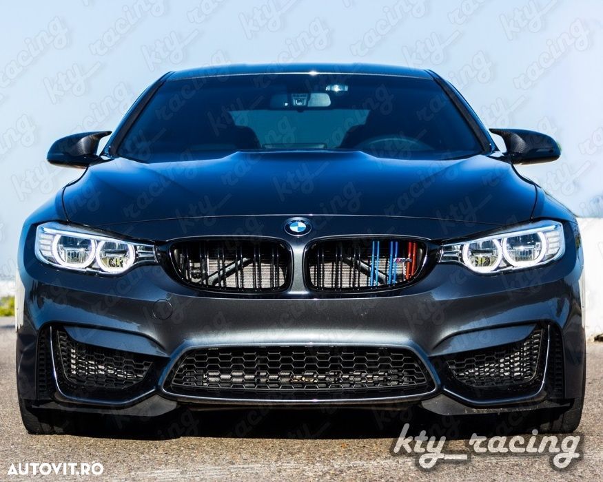 GRILE BMW SERIA 3 F30 F31 New M3 M4 M Look  CALITATE PREMIUM ⭐️⭐️⭐️⭐️⭐️ - 4