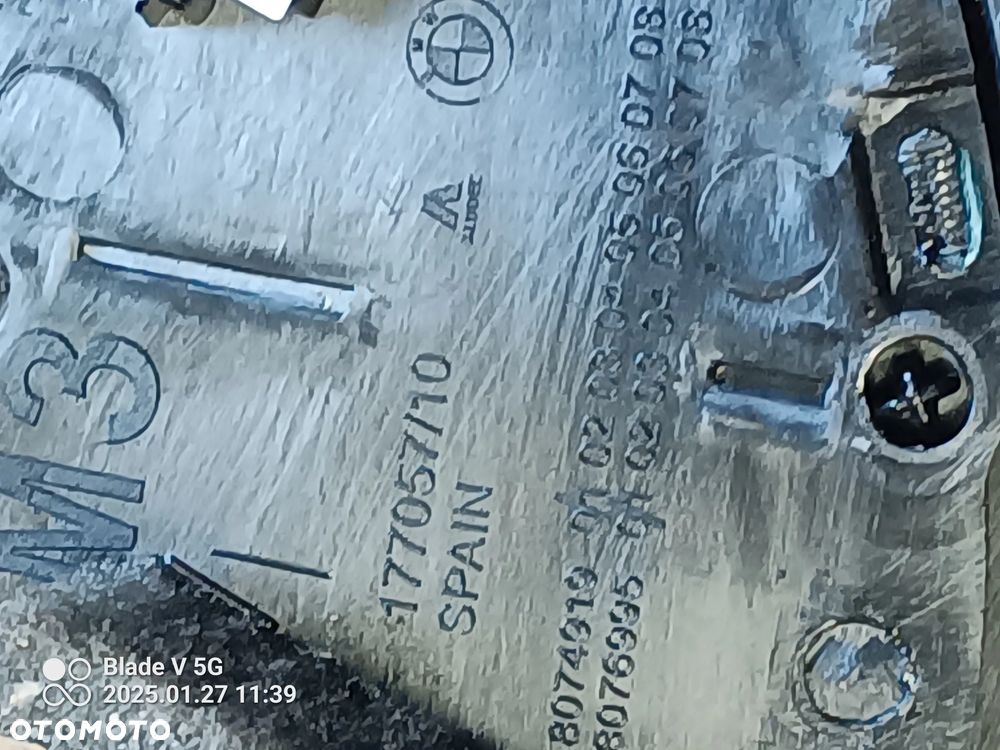 Emblematy w błotnik BMW M3 G80 - 4