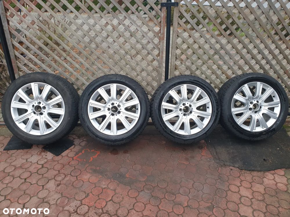 Koła Zimowe Felgi Aluminiowe Mercedes ML W166 GLE 255/50 R19 Dunlop 21r 6mm A1664011702 BORBET ET62 - 1