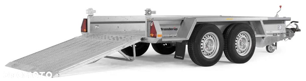 Brenderup Przyczepa MT3080 dmc 2700kg koparkowa mocna koło zapasowe - 9