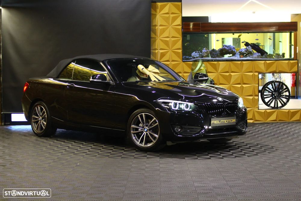 BMW 218 d Cabrio Line Sport Auto — photo 2