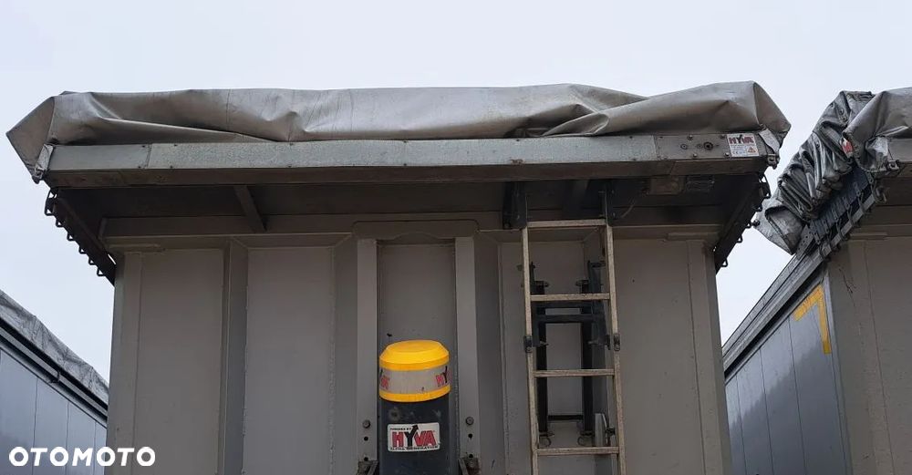 Wielton NW-3 / waga 6,2 t / poj. 38m3 / elek. dach / Teflon / 20 naczep r.2022 - 12