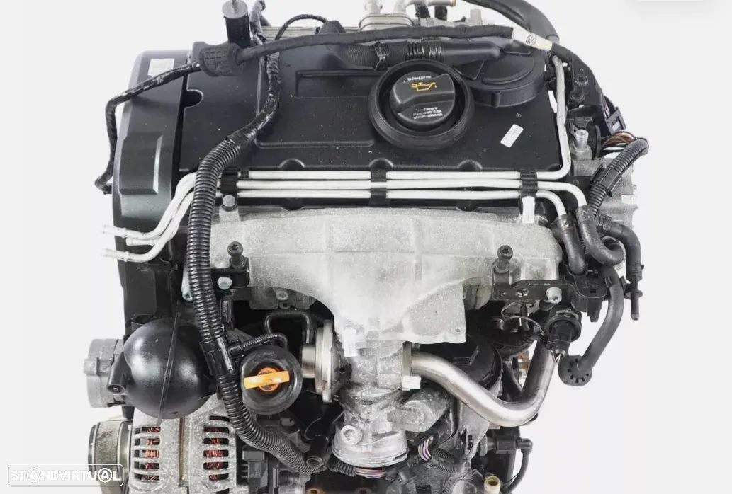 Motor Volkswagen Golf V Touran Audi A3 Seat Leon 2.0Tdi 16V 140Cv Ref.BKD - 1