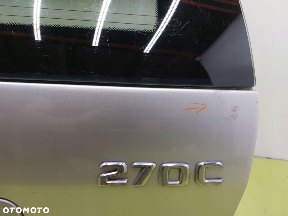 Klapa tył tylna BAGAŻNIKA Mercedes C-klasa W203 2000-2007 KOMBI 744 SREBRNY - 4