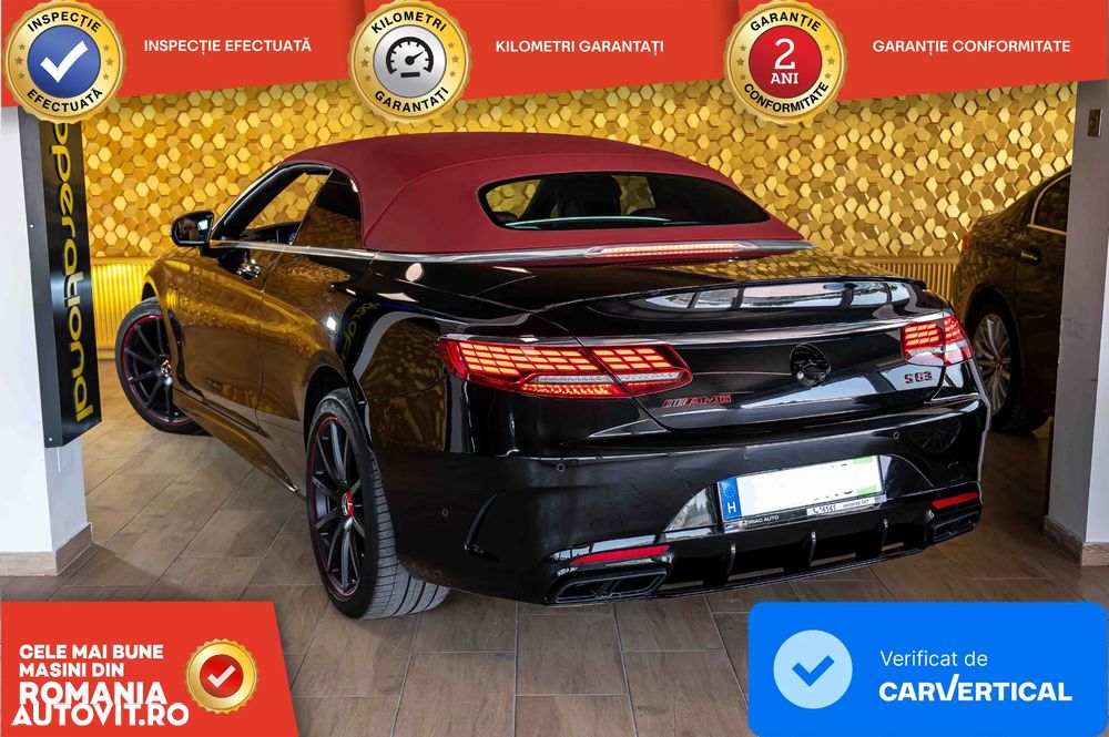Mercedes-Benz S 63 AMG Cabrio 4Matic AMG Speedshift 7G-MCT - 6