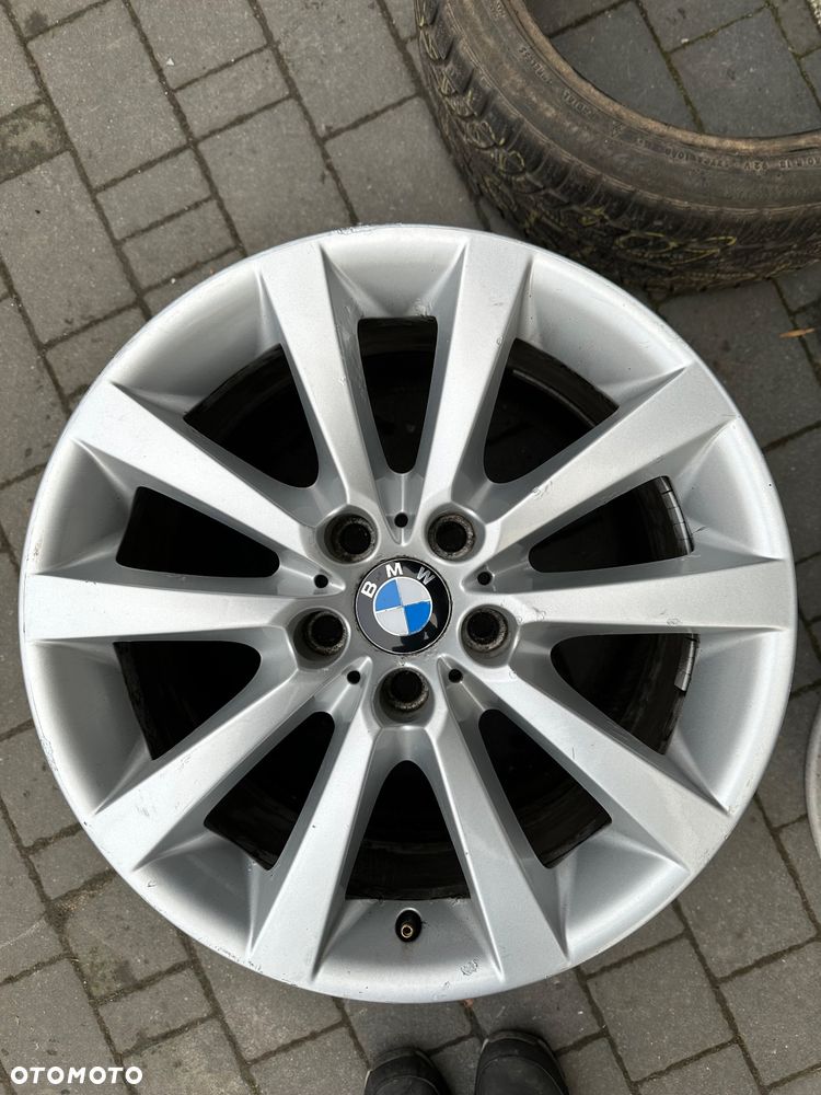 Felga 18 BMW 5x120 seria 5 F10 F11 6 F12 style wzór styling 328 8j ET30 8jx18EH2+ IS30 sztuka pojedynka 3611 6790173 oryginał oryginalna E46 E90 X1 X3 czarna - 1