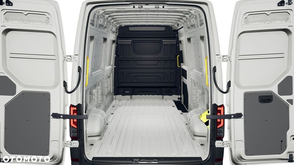 Volkswagen Crafter 35 Furgon z wysokim dachem silnik: 2,0 l EU6 SCR 140 KM / skrzynia biegów: Przedni napęd manualna 6-biegowa rozstaw osi: 4490 mm - 5