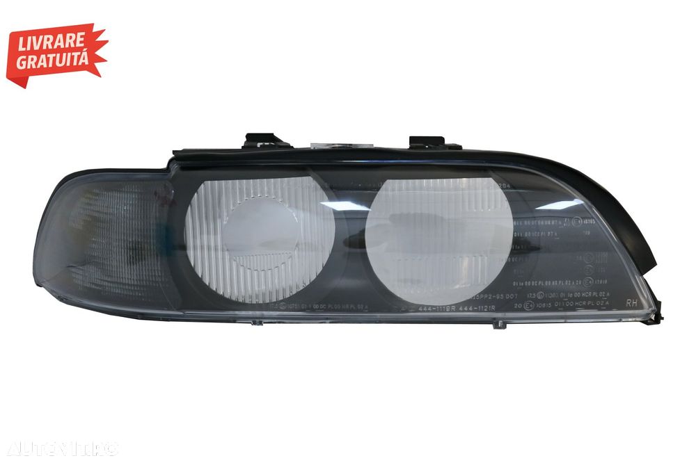 Sticla Far Dreapta BMW Seria 5 E39 (1995-2000)- livrare gratuita - 1